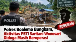 Polres Boalemo Bungkam, Aktivitas PETI Saritani Wonosari Diduga Masih Beroperasi