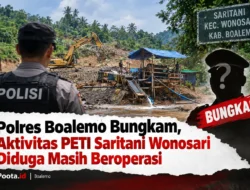 Polres Boalemo Bungkam, Aktivitas PETI Saritani Wonosari Diduga Masih Beroperasi