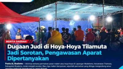Dugaan Judi di Hoya-Hoya Tilamuta Jadi Sorotan, Pengawasan Aparat Dipertanyakan